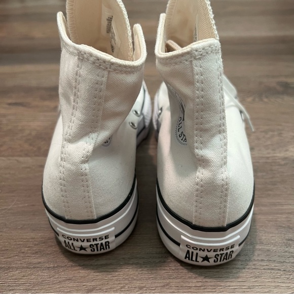 Converse White High-Top Sneakers - Picture 7 of 12